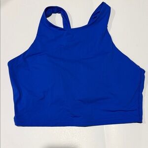Athleta Royal Blue Racerback Bikini Top